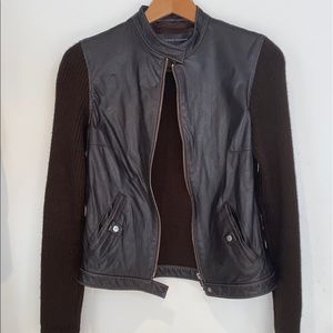 Leather Sweater for Women